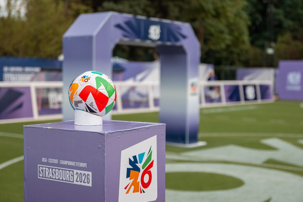 Terrain - Championnats d'Europe Cécifoot 2026